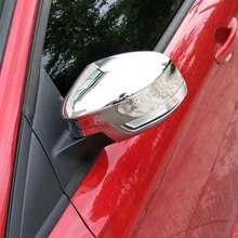 2 шт./компл. автомобильные зеркальные Чехлы заднего вида рамка планки для ford focus 2012