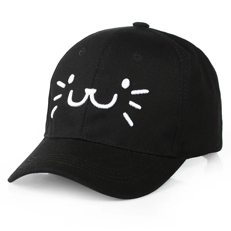 Cat Snapback Women's Cap Embroidery Traval Sunscreen Women Baseball Cap Spring Summer Female Ladies Sun Cap Women Accessories (1)
