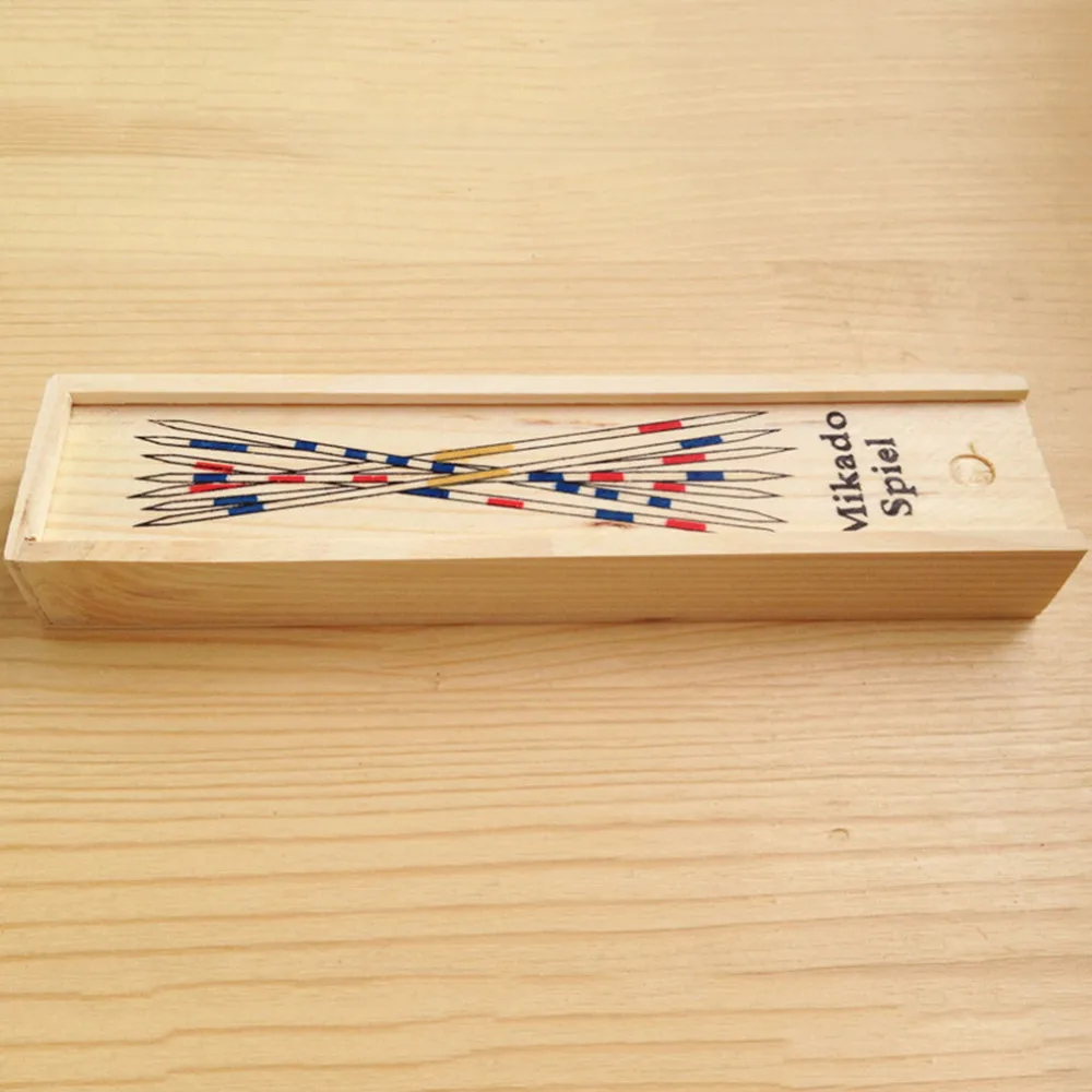 От 2 до 4 лет Детские Обучающие деревянные математические игрушки Mikado Spiel палочки для подсчета чисел Монтессори игрушки с коробкой