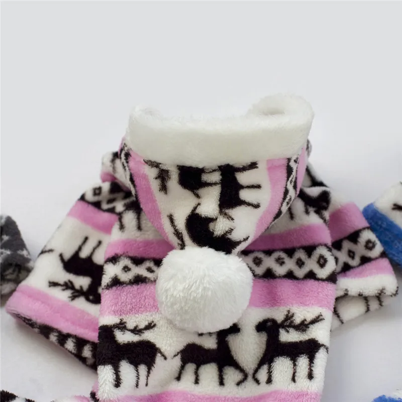 1 шт. Одежда для собак Мягкая осенне-зимняя теплая куртка флисовый маленький костюм Милая одежда с животными Одежда для щенков комплекты Поставки