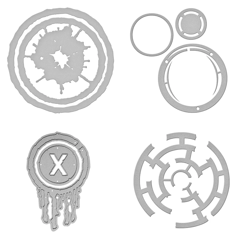 

Mechanical Drawing Collection Metal Cutting Dies Stencil For Diy Scrapbooking Photo Paper Cards Crafts Emobossing Newest 2019