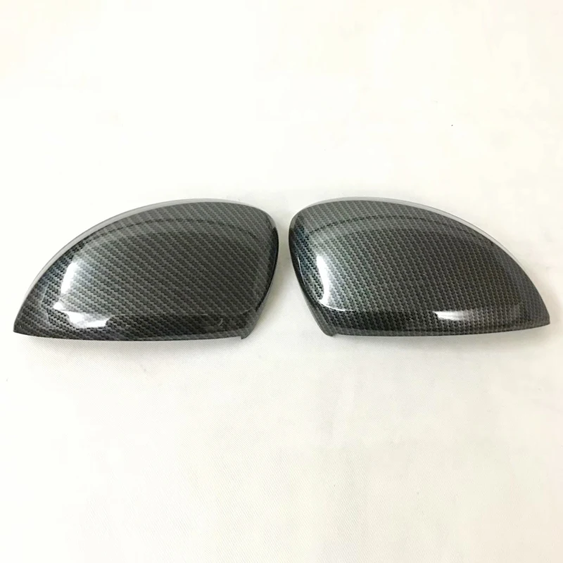 For-Tiguan-mk2-2016-2017-2018-ABS-Carbon-fibre-Car-rearview-mirror-cover-Cover-Trim-Car (4)