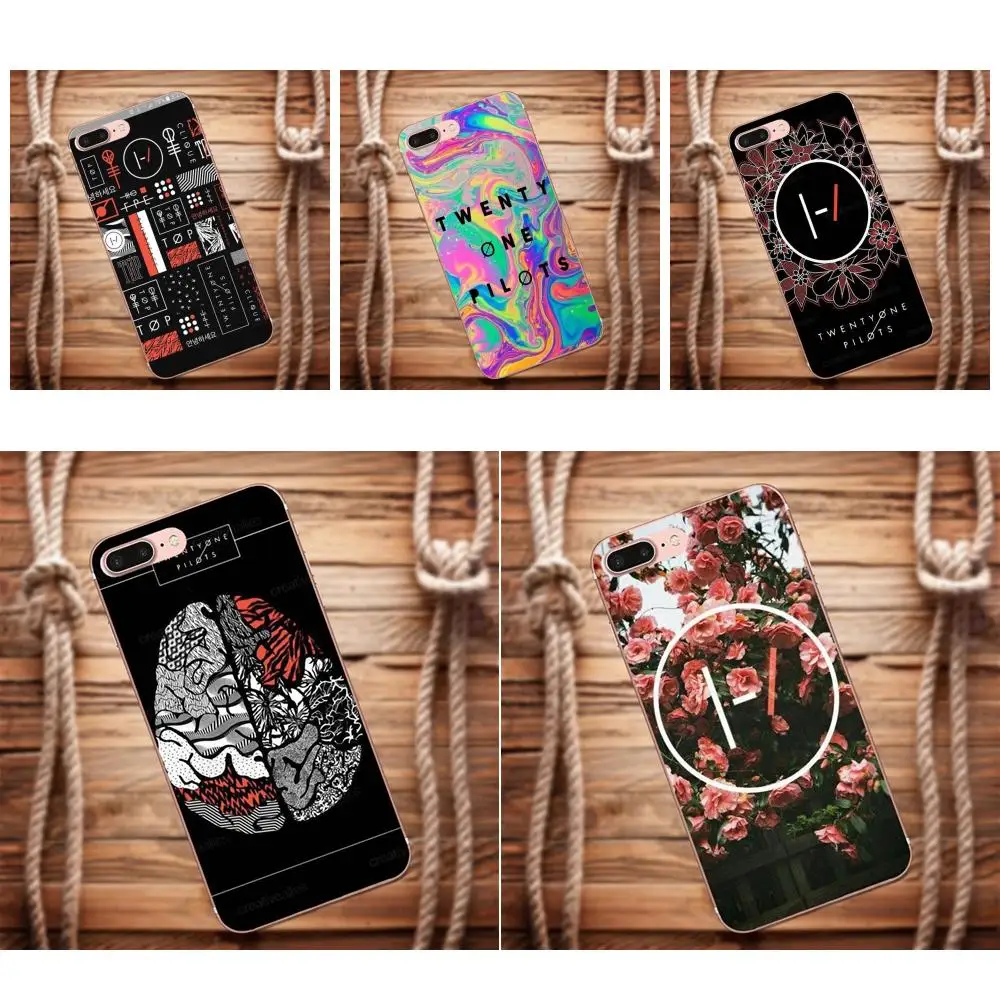 Vvcqod The1975 Twenty One Pilots для Samsung Galaxy A3 A5 A7 J1 J2 J3 J5 J7 2015 2016 2017 прозрачный чехол | Мобильные
