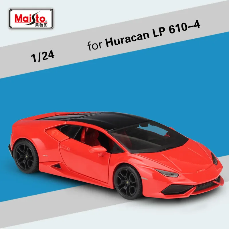 

Maisto for Lambor Huracan LP610-4 Model Car Diecast for Aventador LP 700-4 Modified Version Super Race Alloy Model Car Toys 1:24