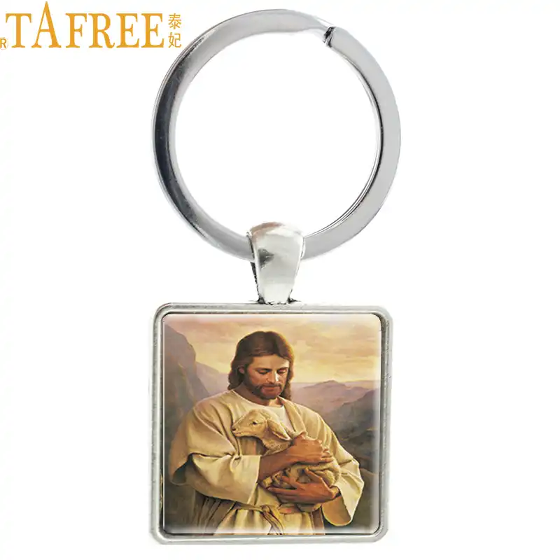 jesus keychain