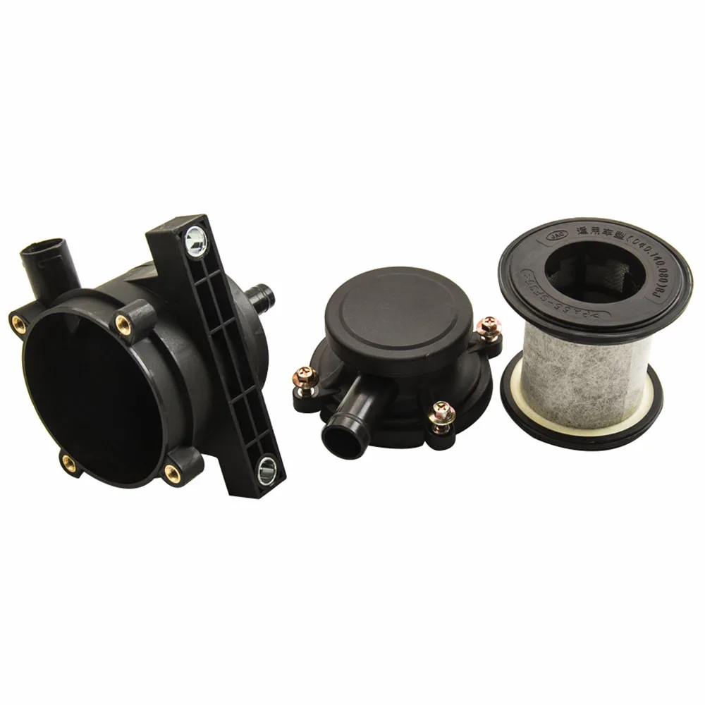 Small Oil Catch Can Tank Crankcase Filter Breather For Navara Hilux