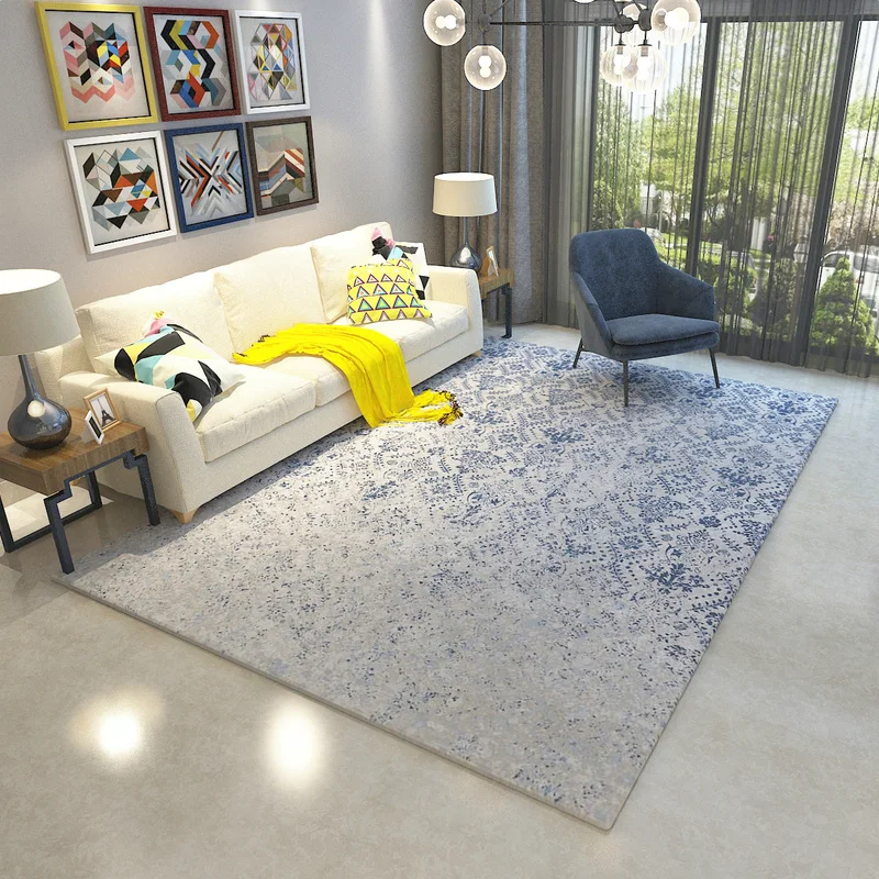 

Nordic Modern Art Soft Large Customize Size Carpets For Living Room Bedroom Carpet Delicate Home Rugs Floor Area Rug Fashion