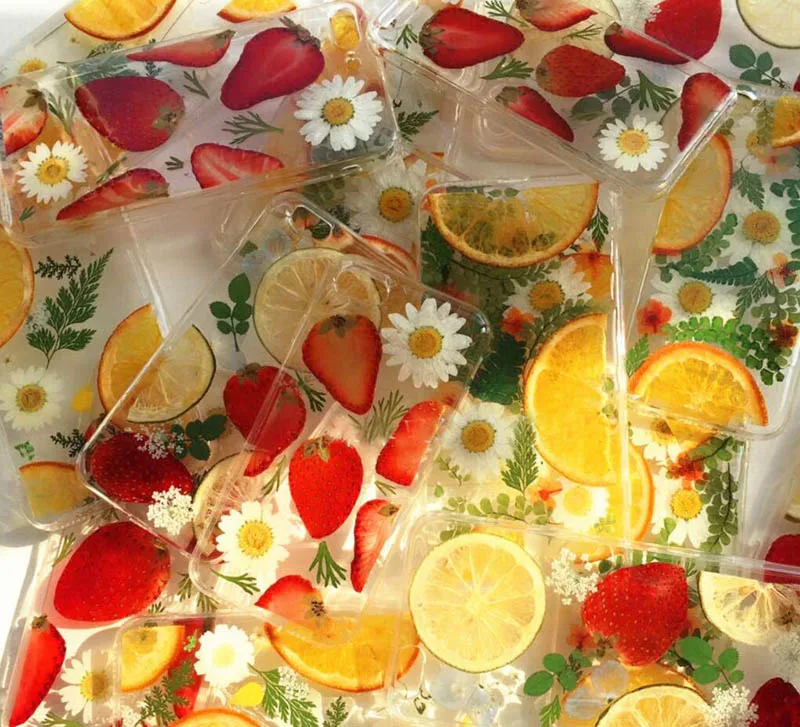 

10pcs Dried Pressed Exopy Fruits Orange/Lemon Slices Plant Herbarium For Jewelry Photo Frame Phone Case Craft DIY Making