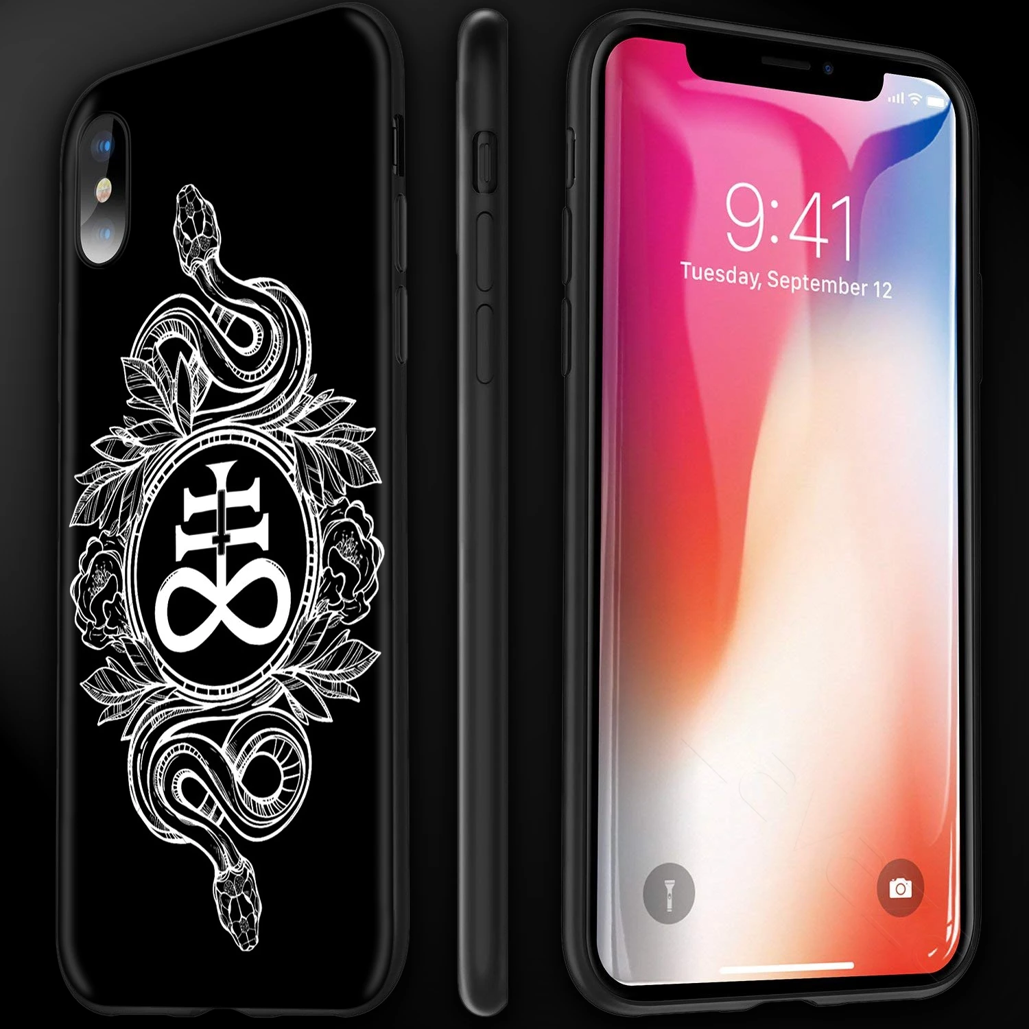 Чехол Lavaza Pentagram 666 Demonic Satanic для iPhone 11 Pro XS Max XR X 8 7 6 6S Plus 5 5S se