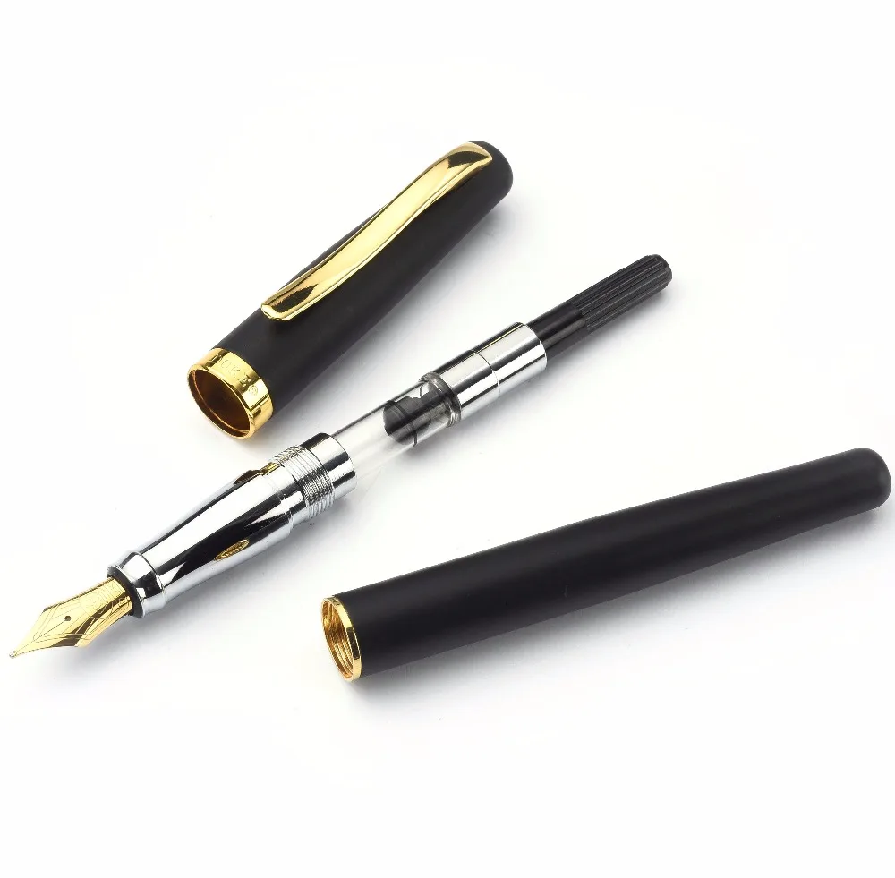 Duke 209 золотой и черный М Перьевая ручка для школы и бизнеса стационарный