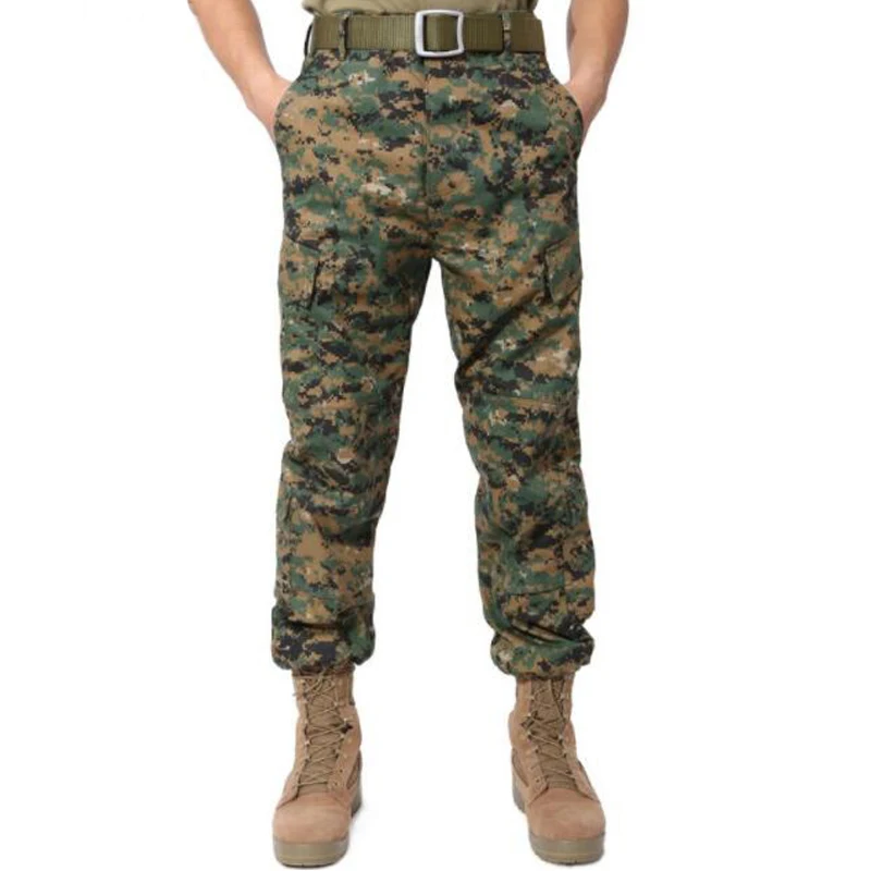 Хит, мужские камуфляжные штаны, многофункциональные, с карманами, камуфляжные, тактические, Мужская одежда, Карго, военные, армейские комбинезоны, брюки