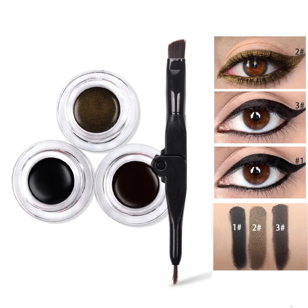 Buy IMAGIC Waterproof Matte Eyeliner Gel with Brush Makeup Eyeliner Cream
