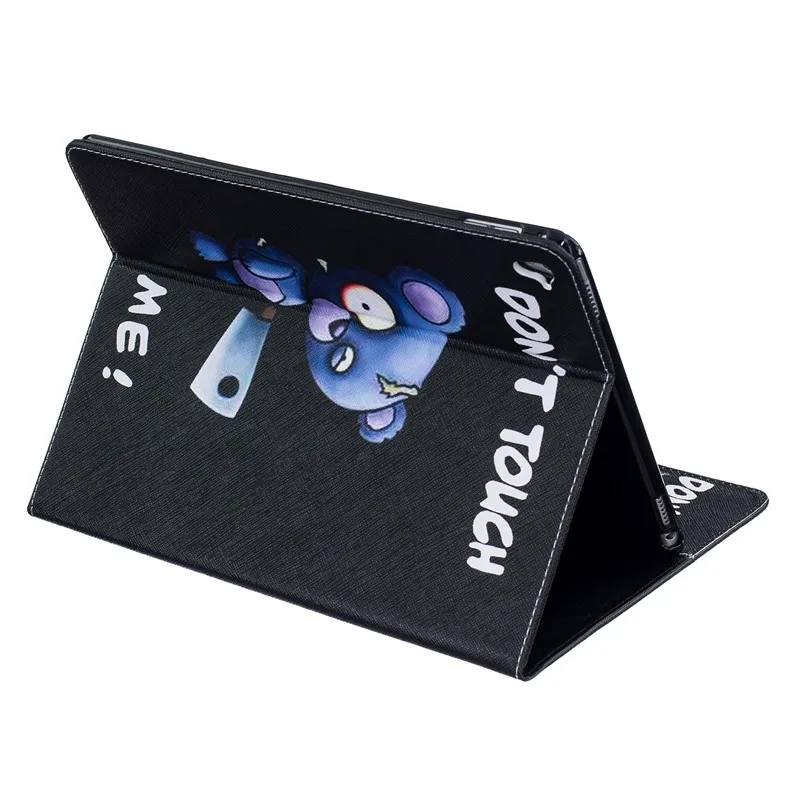 Cute Bear Case PU Leather For Ipad Pro 9.7 Case for Ipad Pro Mini Butterfly Flower Stand Tablet Cover 9.7 Inch Wallet Fip Cases (36)