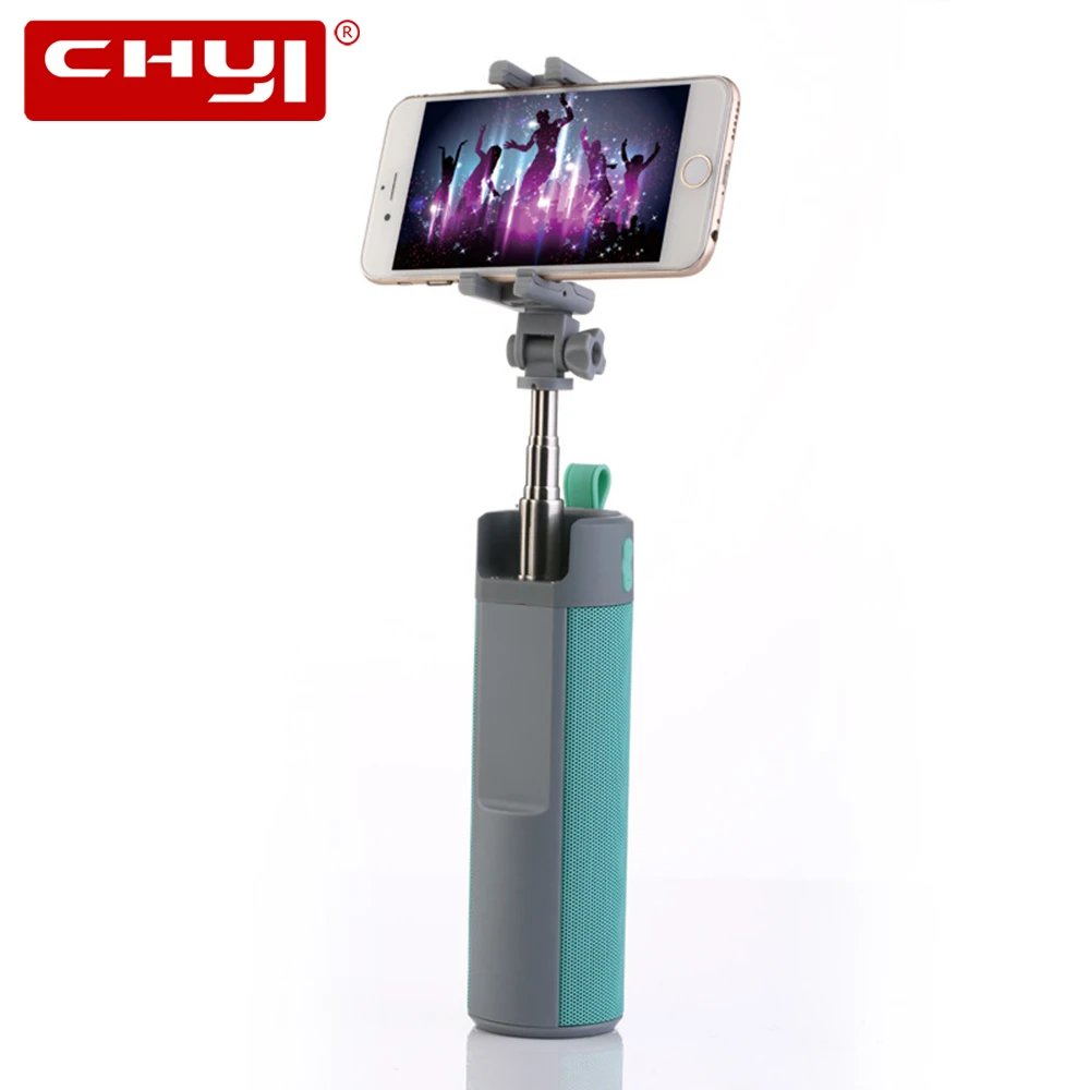 wireless bluetooth speaker with self timer