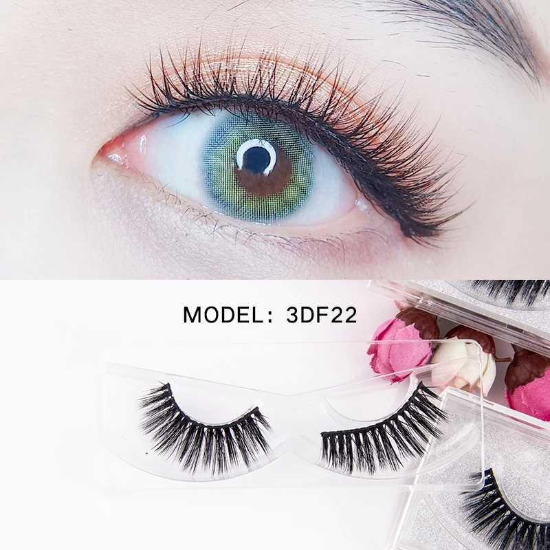 Anmor False Eyelashes Thick Full Strip 3D Mink Eyelashes Long Lasting