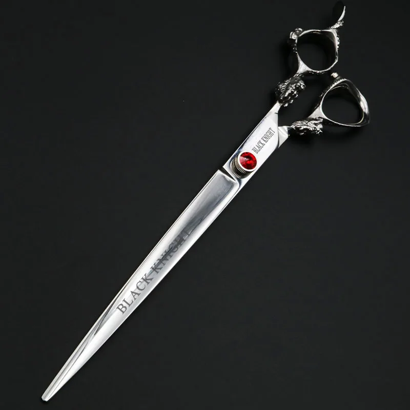 Lidar com Salão de Beleza Tesouras do Cabelo Polegada Profissional Cabeleireiro Tesoura Personalidade Safira Dragão Barbeiro Dedicado 9 2 9 polegada profissional cabeleireiro tesoura personalidade safira