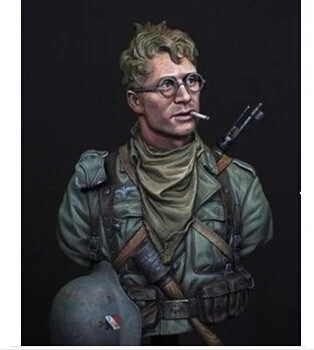 Scale Models 1 10 WW2 WWII German soldiers Sixth Division resin bust Free Shipping
