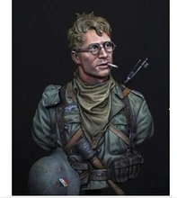 Scale Models 1 10 WW2 WWII German soldiers Sixth Division resin bust Free Shipping