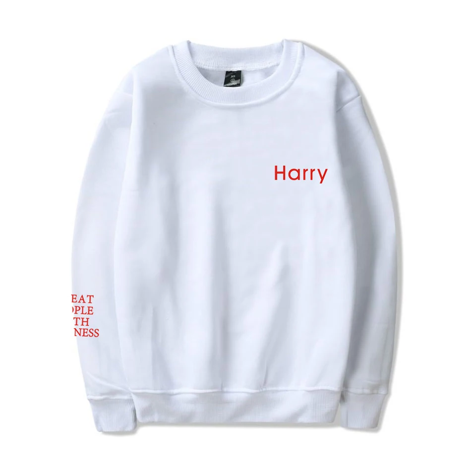 KELUOXIN Стиль Гарри пуловеры для женщин и мужчин Гарри лакомство людей с добротой буквенным узором популярные хип хоп толстовки