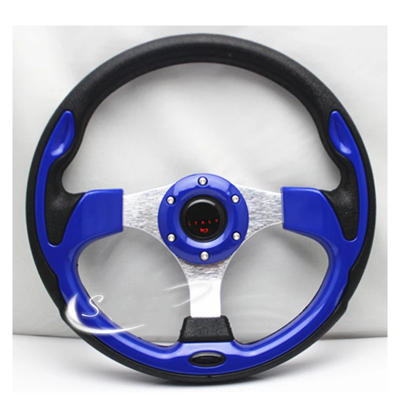 330mm 13inch Universal PU Leather Drifting Sport Racing Steering Wheel