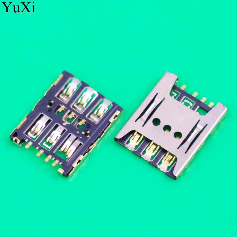 YuXi слот для sim-карты держатель для разъемов Reader Repair для huawei honor play6 для honor MYA-AL10