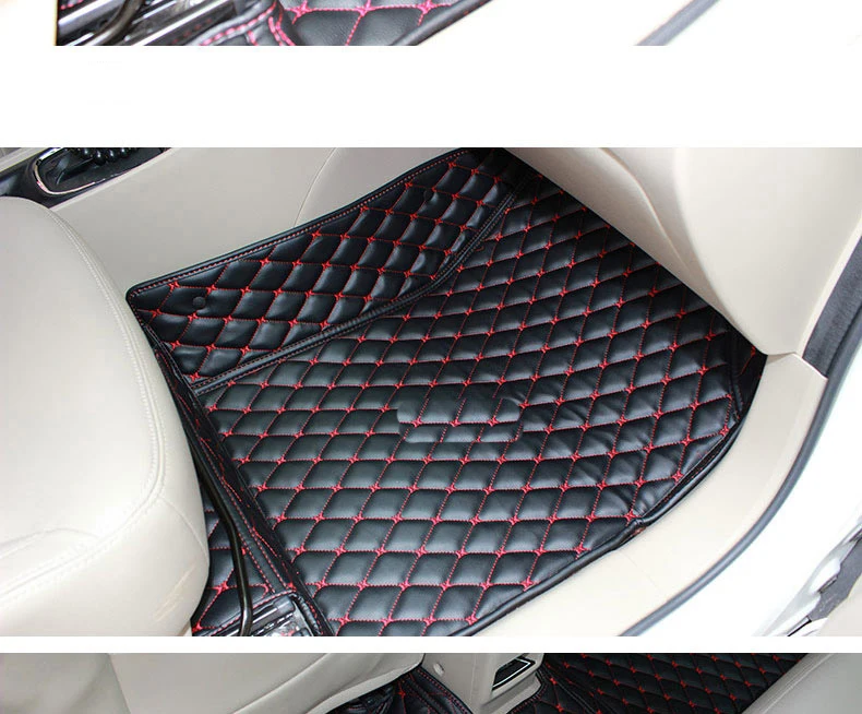 lsrtw201 leather car interior floor mat for suzuki Ciaz accessorios styling accessories