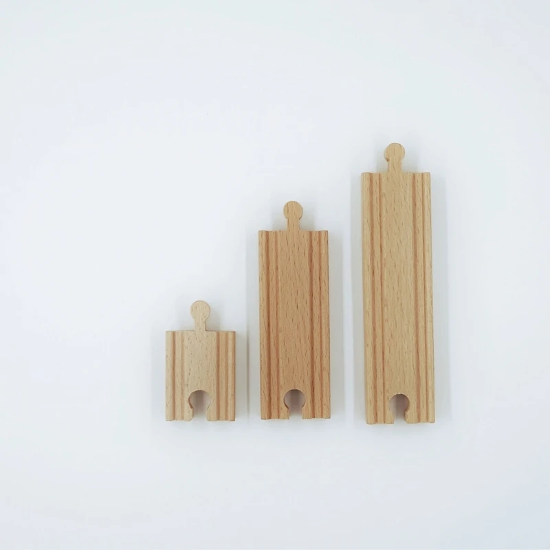 Wood straight track