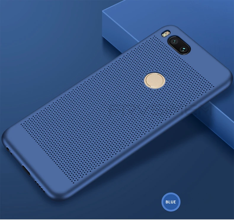 Охлаждающий дышащий чехол для Xiaomi Mi 8 SE A1 A2 lite 5 5S RedMi 6 6A Plus Note 5A Pro Prime S2 глобальная версия Жесткий чехол из поликарбоната