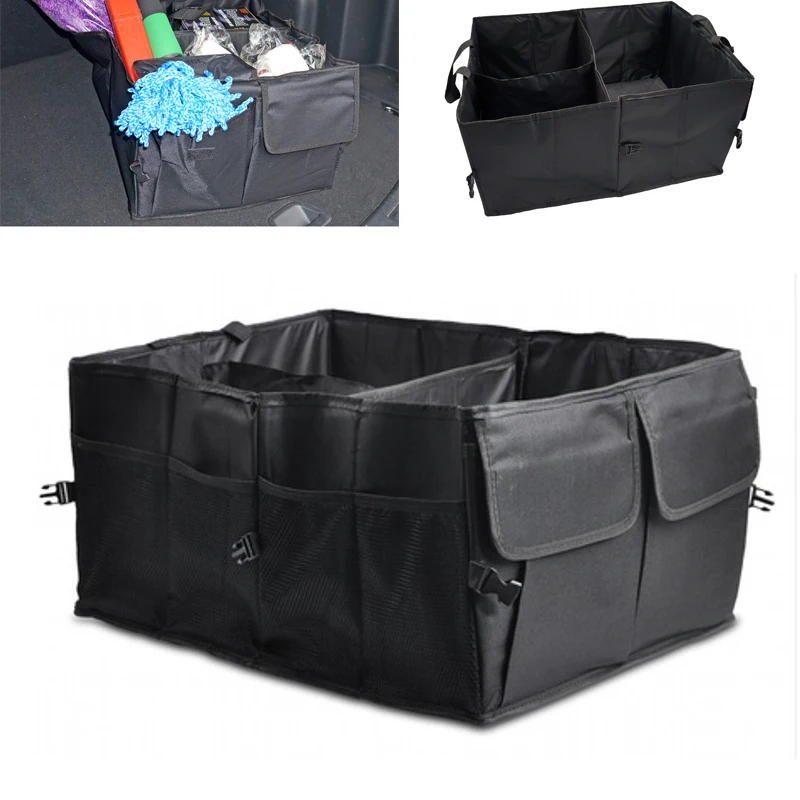 Car Storage Box Waterproof Folding Container Case Multifunction Car