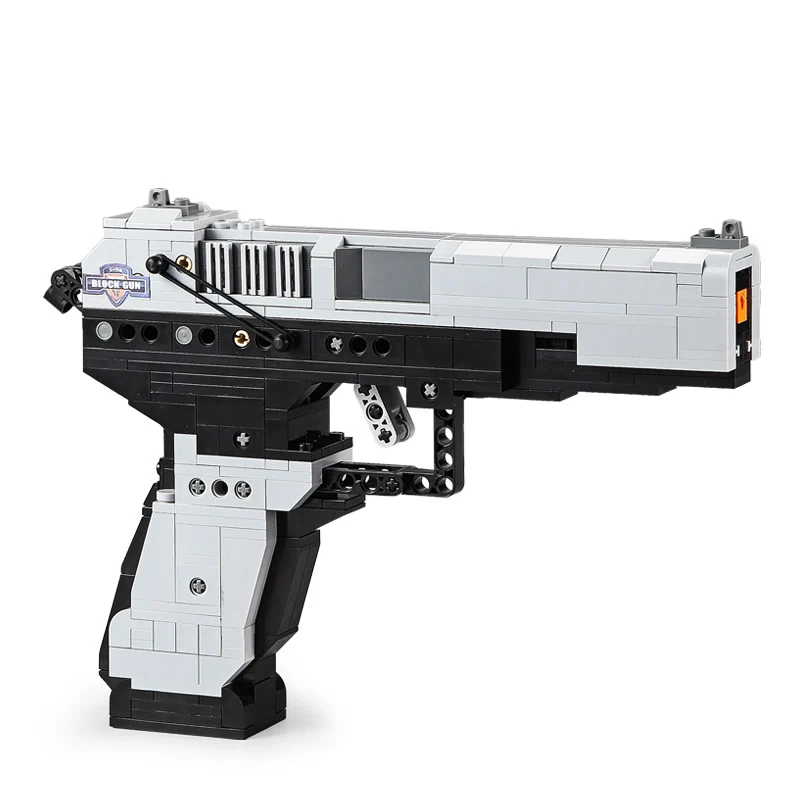 Военная модель оружия SWAT серии M23 и Desert Eagle строительные блоки армейский пистолет