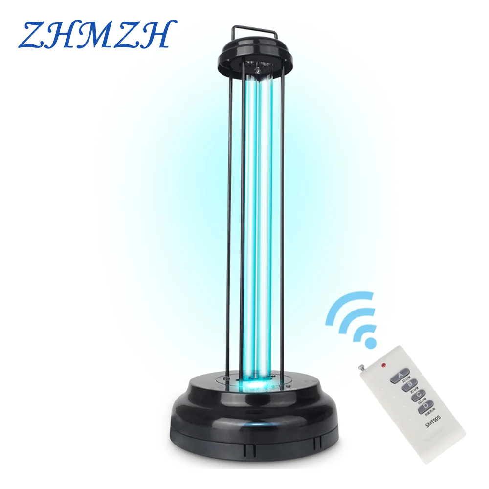 

220V UVC Quartz Germicidal Lights Ultraviolet Lamp Household Disinfection Kill Mites With Delay Timing Remote Control Sterilizer