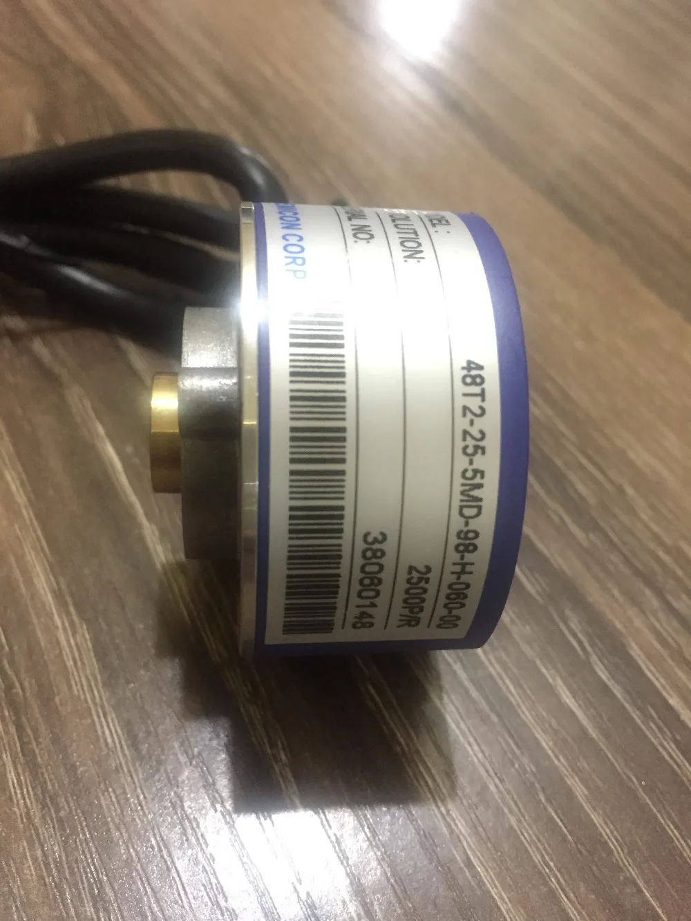 

Within control of servo motor encoder 48T2-25-5MD-98-H-060-00 replace 48T-25-5MD-98-6060-03 48T-25-5MD-98-6015-03