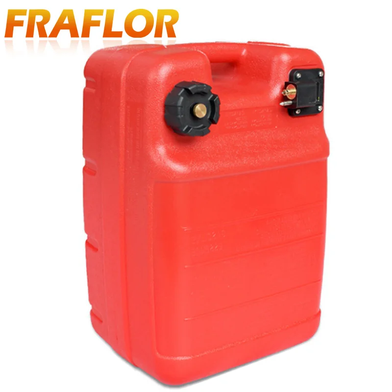 Rot Kunststoff Kraftstoff Tank 6,3 Gallonen Tragbare Universal Benzin 24L  Für Marine Außenbordmotor Boot Motor Mit Tankdeckel Kraftstoff tank -  AliExpress