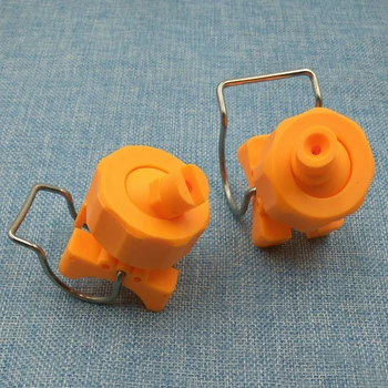 

Adjustable Clip Nozzle for Washing car, PP adjustable ball flat fan clamp spray nozzle, pipe Single clamp Clean nozzle