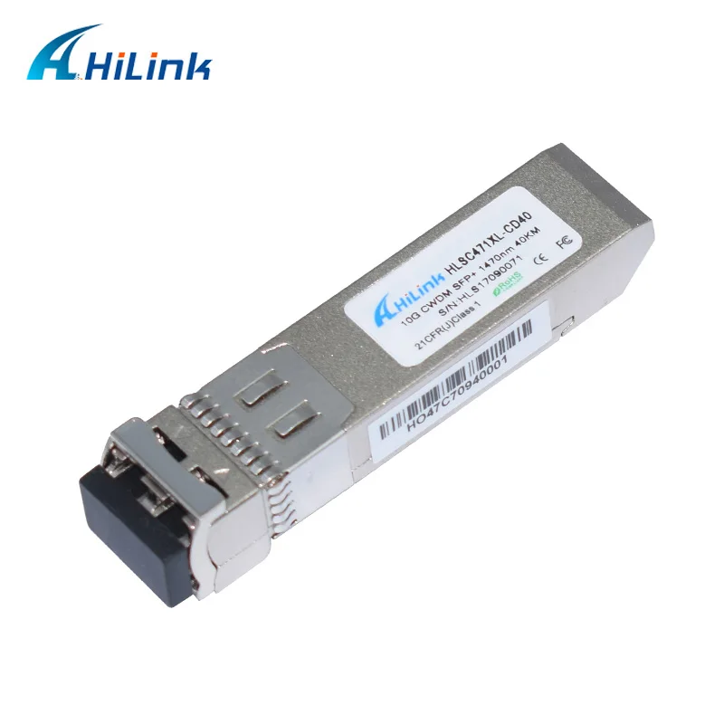 CWDM 40 км 10 г SFP+ 1270-1470nm LC трансивер