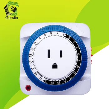 

American Household Intelligent Machinery Timer Socket 24-hours Timer Socket
