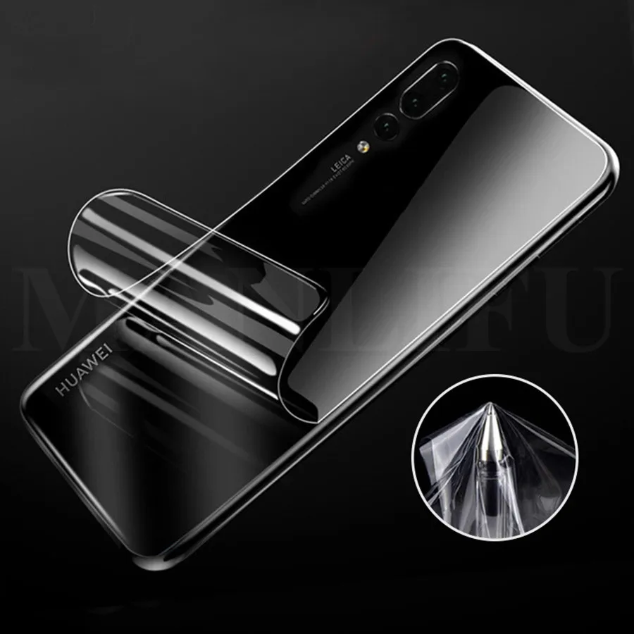 

3D Full Cover Screen Protector For Huawei P Smart 2019 P30 P20 Mate 20 Pro Protective Silicone Soft TPU Film Honor View 20 8x
