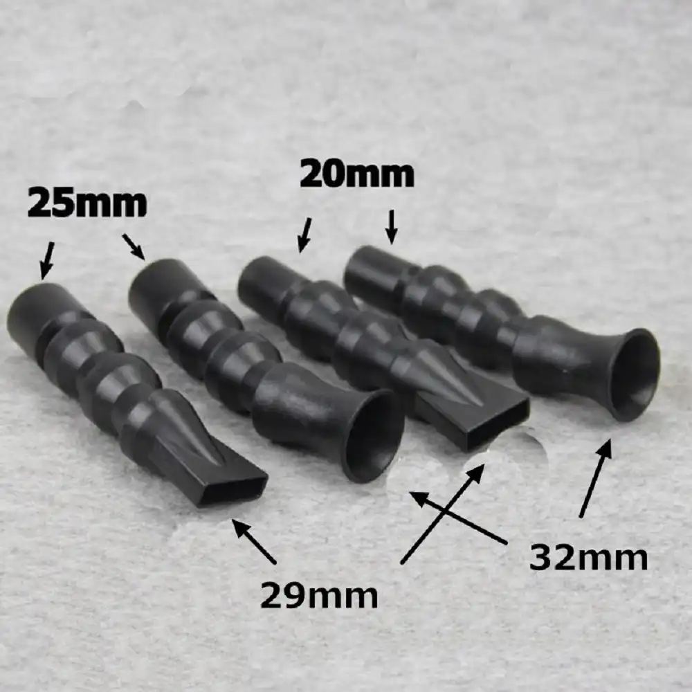 LafyHo Aquarium Filter Duck Bill Flat Nozzle Pump Sump Outlet Tube Fish Tank Outflow Jet Pipe Tube Return MarineBlackBlack 1