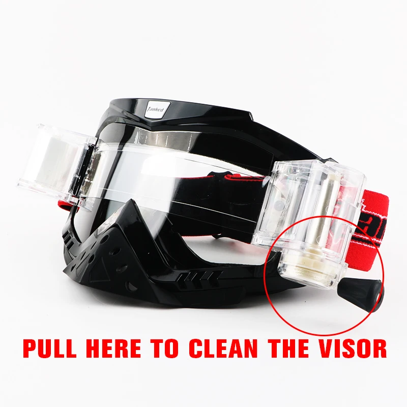 Brand Goggles Dirt Bike ATV Cross Riding Ski Fox Motocross Glasses