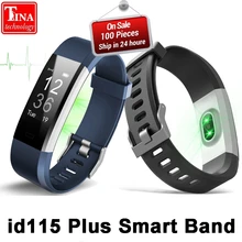 ID115 плюс сердечного ритма Smart Band 0 96 &quotOLED трекер сна умный браслет