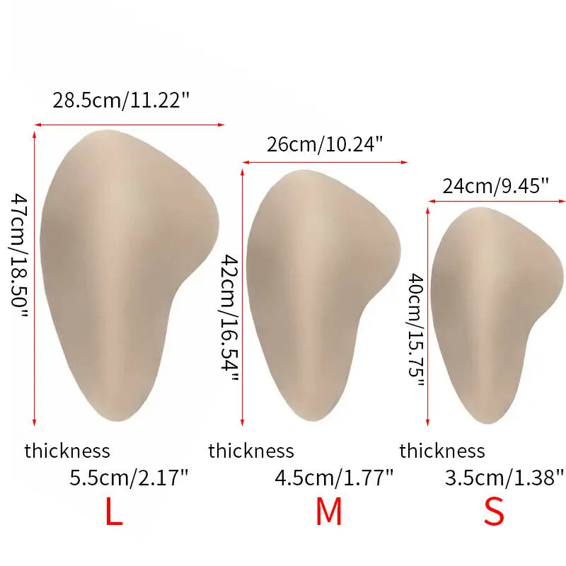 1 пара бедра подушки для бедер Мягкие Ягодицы подтяжки Губка колодки формирователь для женщин поддельные задницы хип усилитель бедра мягкий контур