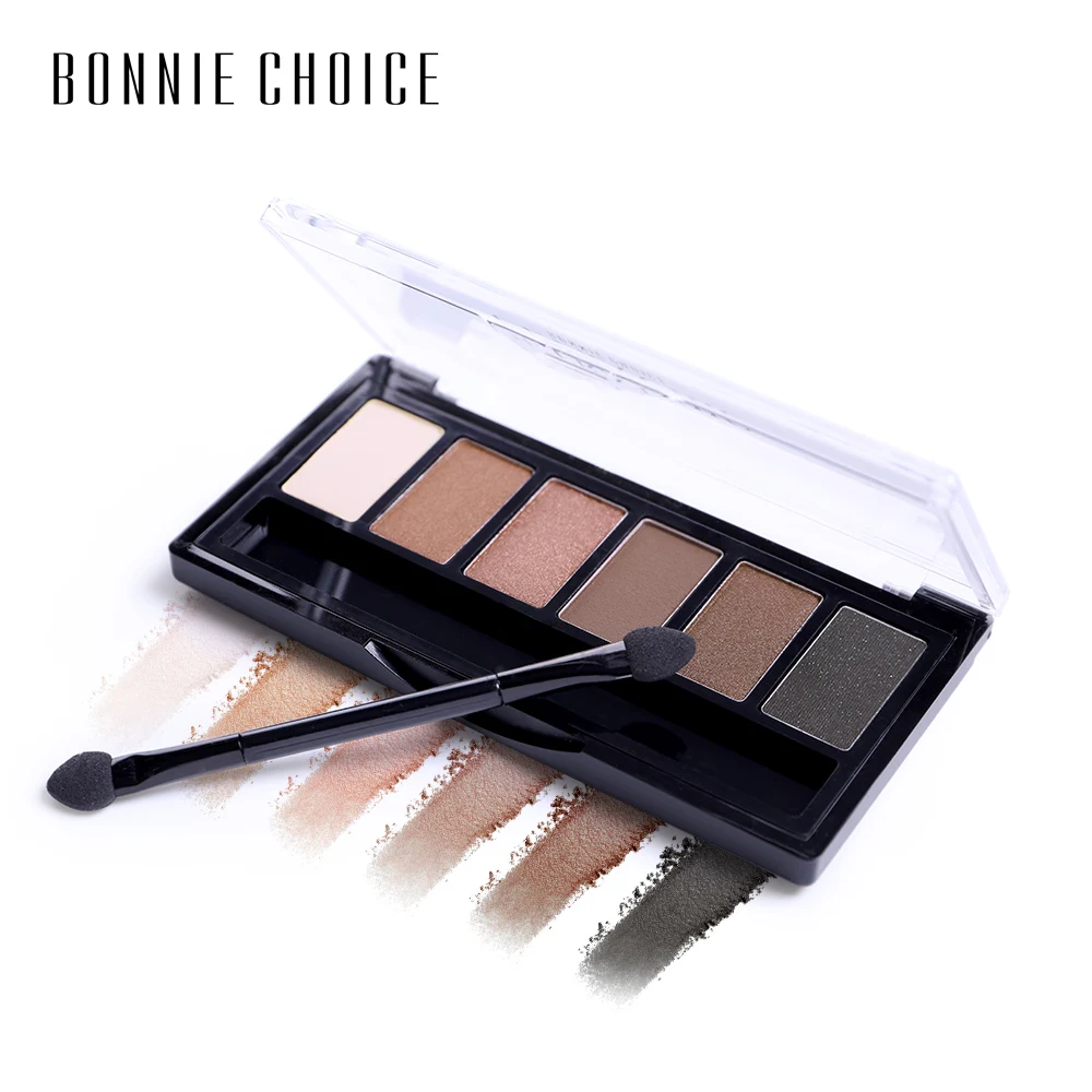 BONNIE CHOICE тени для век Палитра набор кистей матовые пигмент с макияж основа