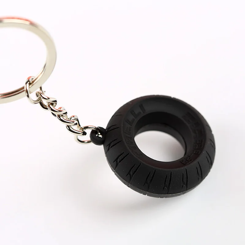 Fashion-Rubber-Motorcycle-Bike-Tire-Tyre-Shaped-Keychain-Keyring-Pendent-Car-Auto-Accessories-Chrome-Key-Chain (2)