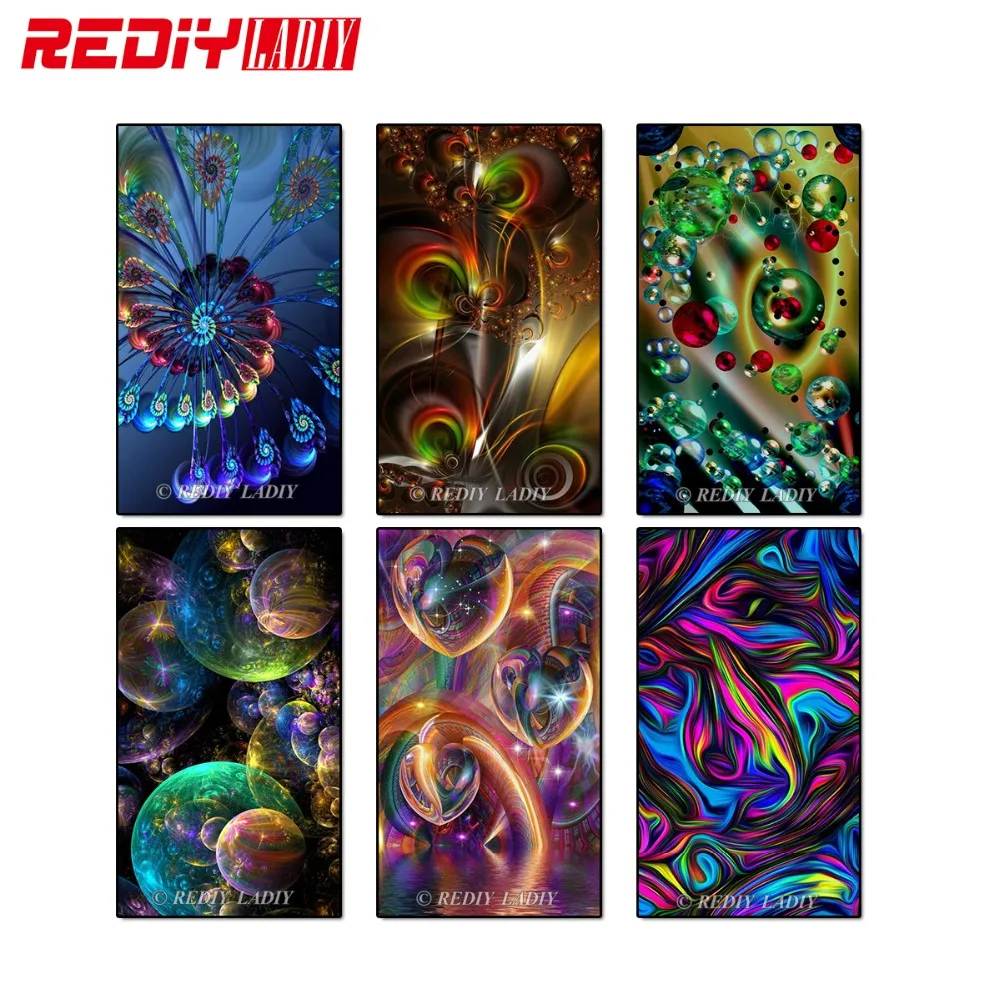 RF84817A  REDIY LADIY Diamond Embroidery Mandala Needlework Diamond Painting Cross stitch Full Square Diamond mosaic Wall stickers Crafts