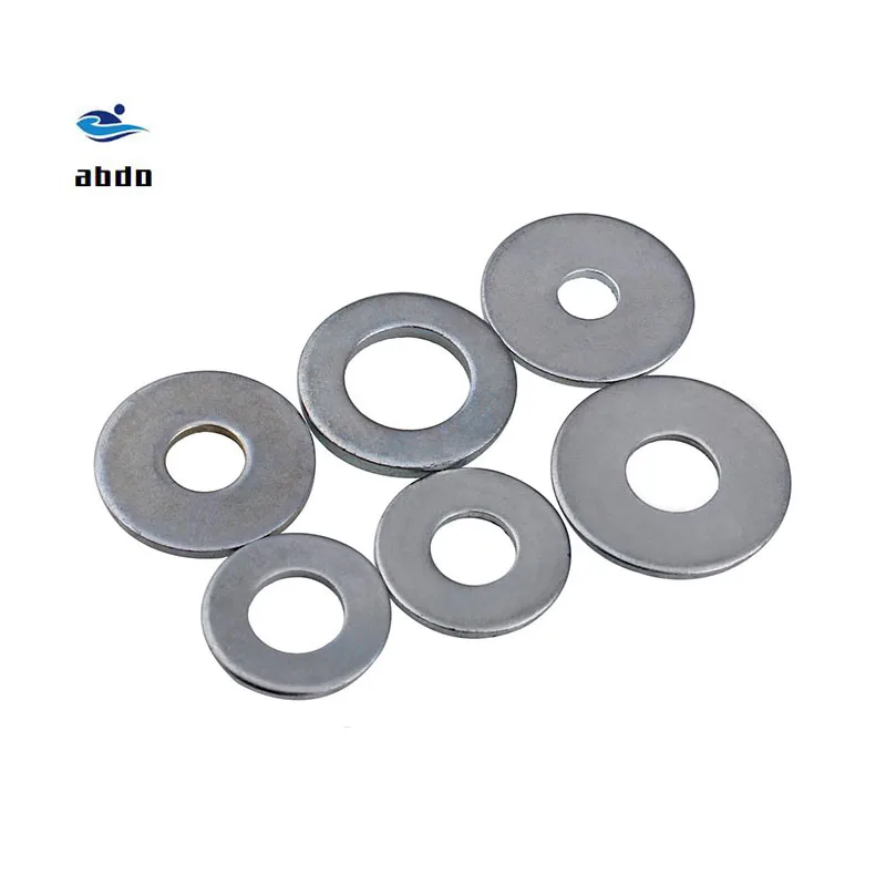

100PCS Low Price High Quality 304 stainless steel Flat Pad / Flat Washer/Washer M2 M3 M4 M5 M6 M8 M10 M12 GB97