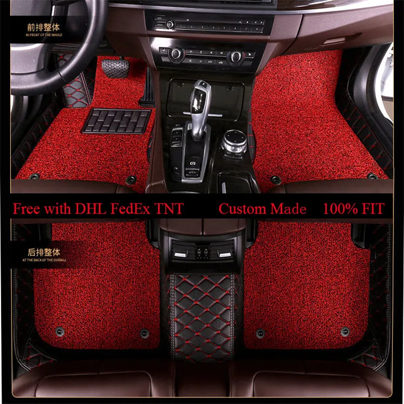 OLPAY Leathe автомобильные коврики для Jeep TJ Grand Cherokee Wrangler Патриот компасы аксессуары