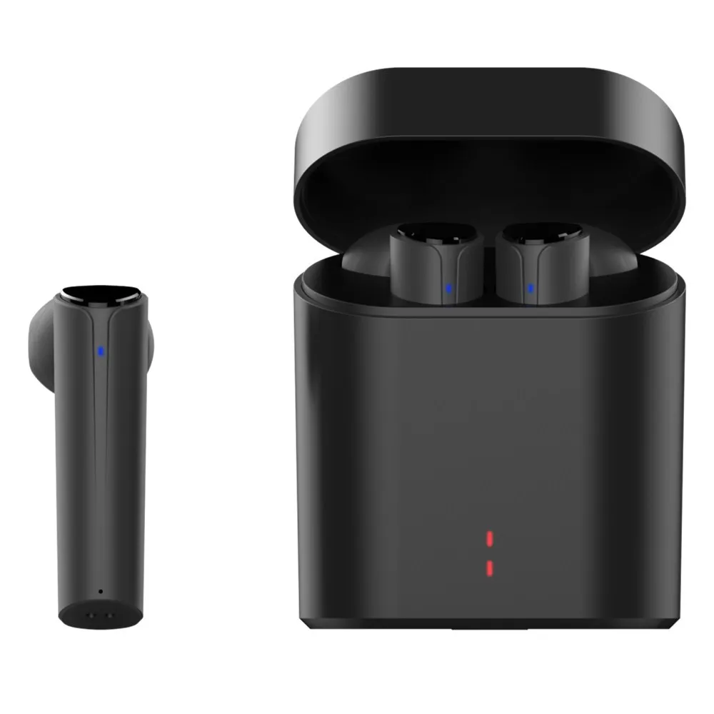 Мини беспроводные наушники Fanshu Bluetooth 5 0 TWS стерео вкладыши гарнитура с зарядным