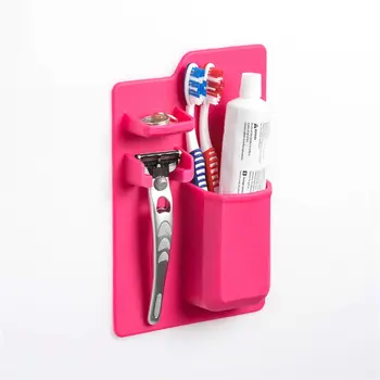 

Toothbrush Holder travel silicone case box Bathroom wall Organizer Storage tooth brush accessories kids personal care appliances