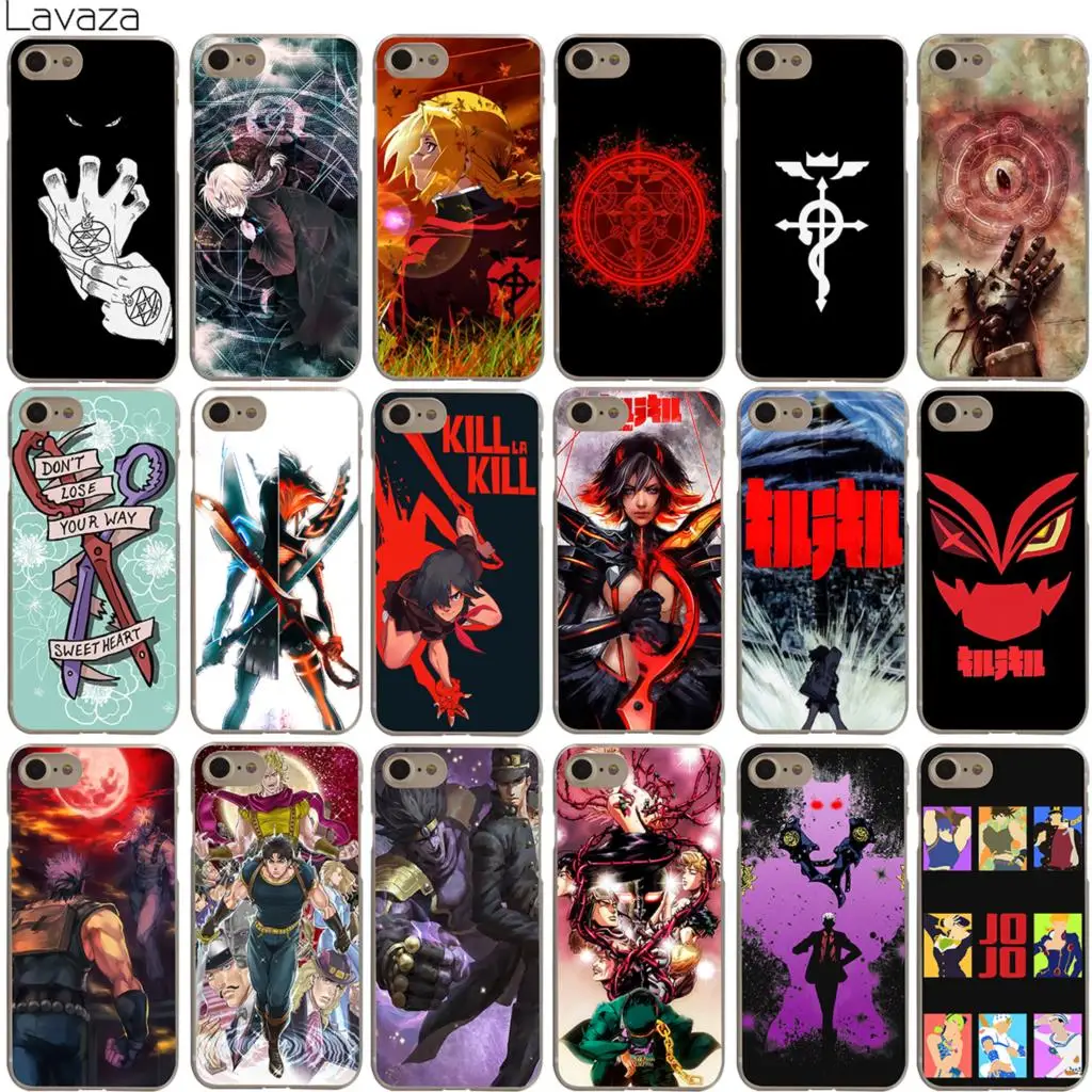 Fullmetal Alchemist Kill La Kill Jojo Jonathan Joestar Case For Iphone