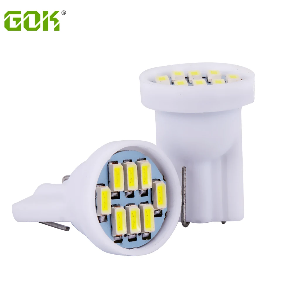 Автомобильная светодиодная лампа t10 8smd W5w T10 8led Smd led 3014 клиновидная боковой